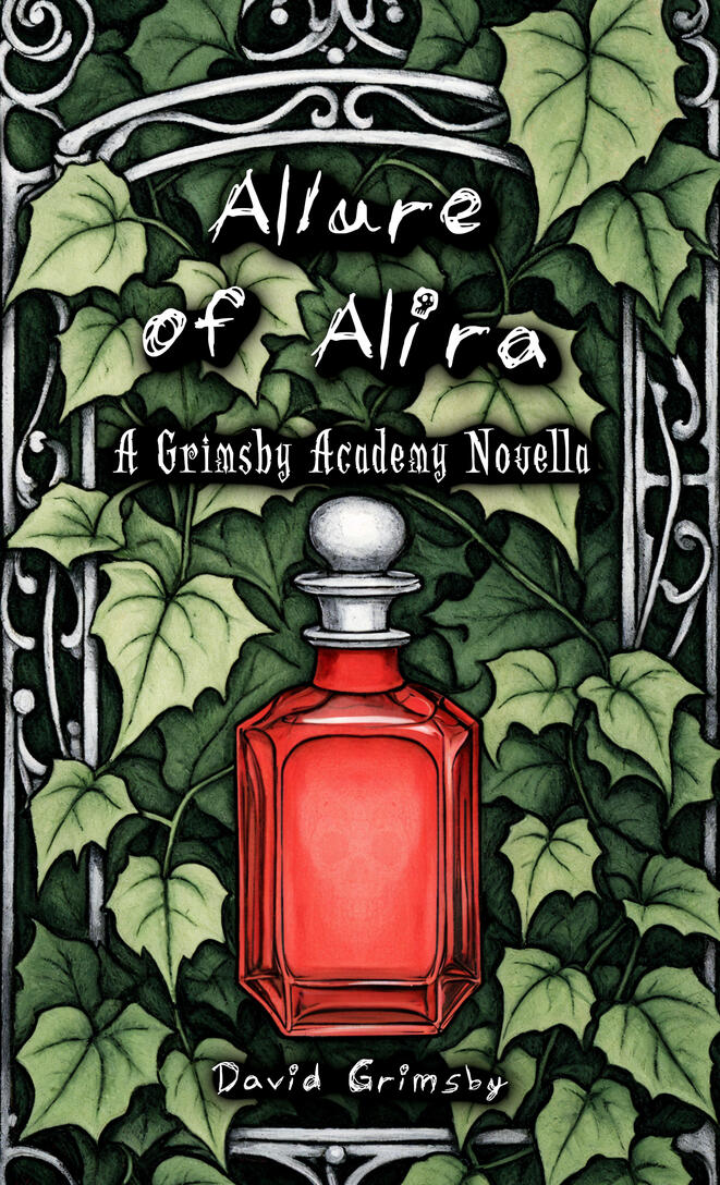 Grimsby Academy Novella: Allure of Alira Dark Academia Romance cover